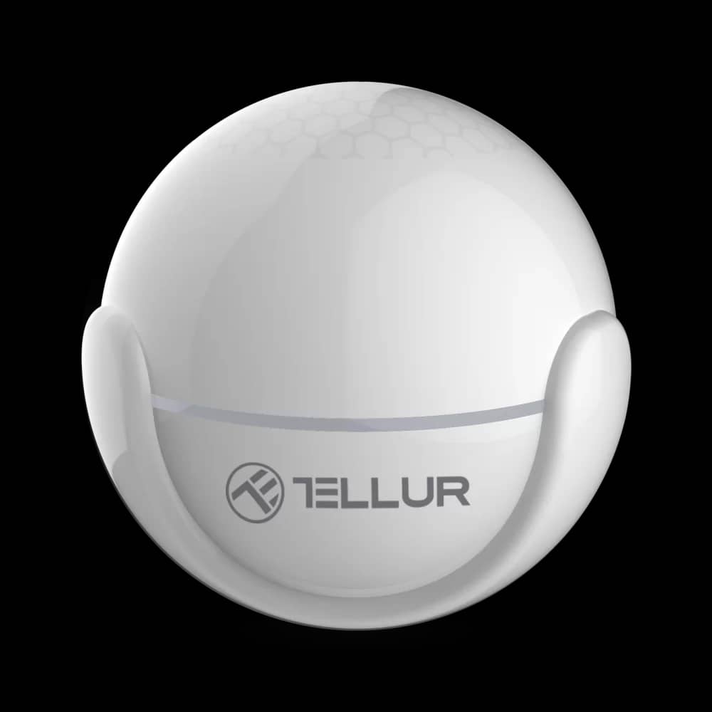 Senzor de miscare inteligent Tellur, Wi-Fi, Notificari aplicatie, Detectie 6 m — imaginea 5