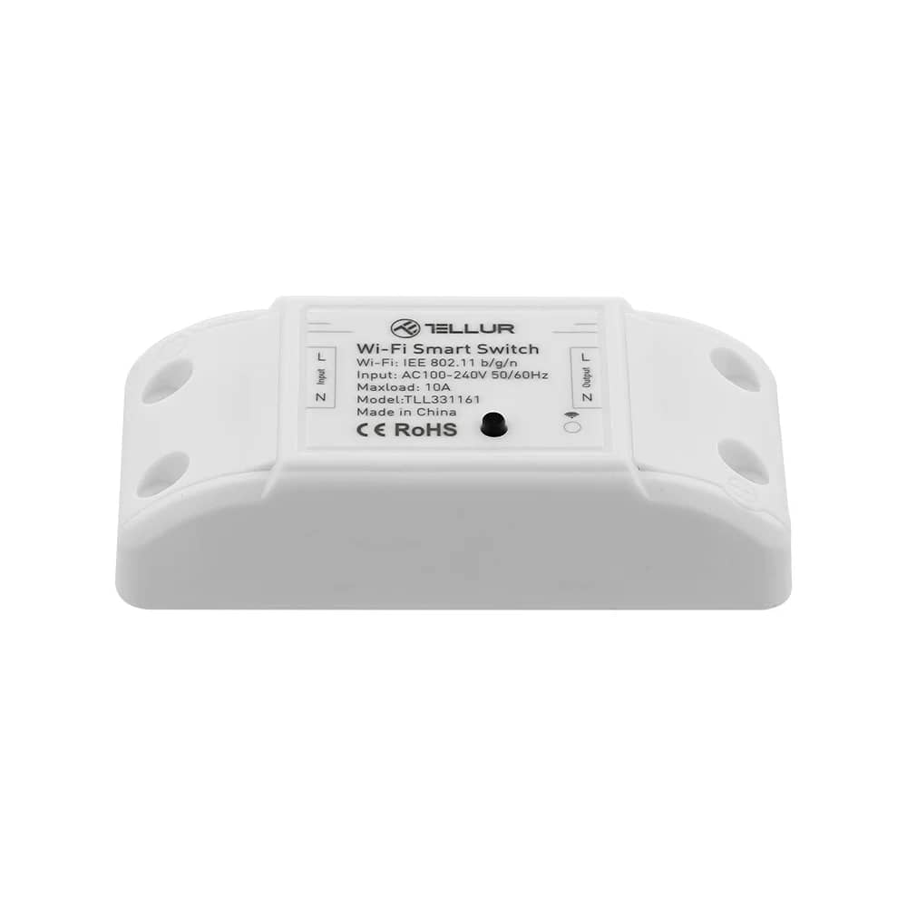 Releu Wi-Fi Tellur, Control aplicatie, Automatizari, 2200 W — imaginea 2