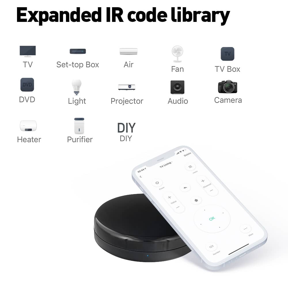 Telecomanda IR Tellur, Wi-Fi, Senzor temperatura & umiditate, Control aplicatie — imaginea 4