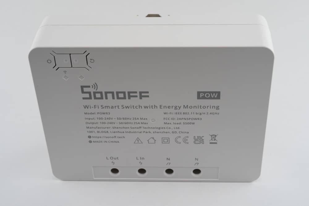 Releu Wi-Fi Sonoff Pow R3, Monitorizare consum electric, Control aplicatie & vocal — imaginea 7