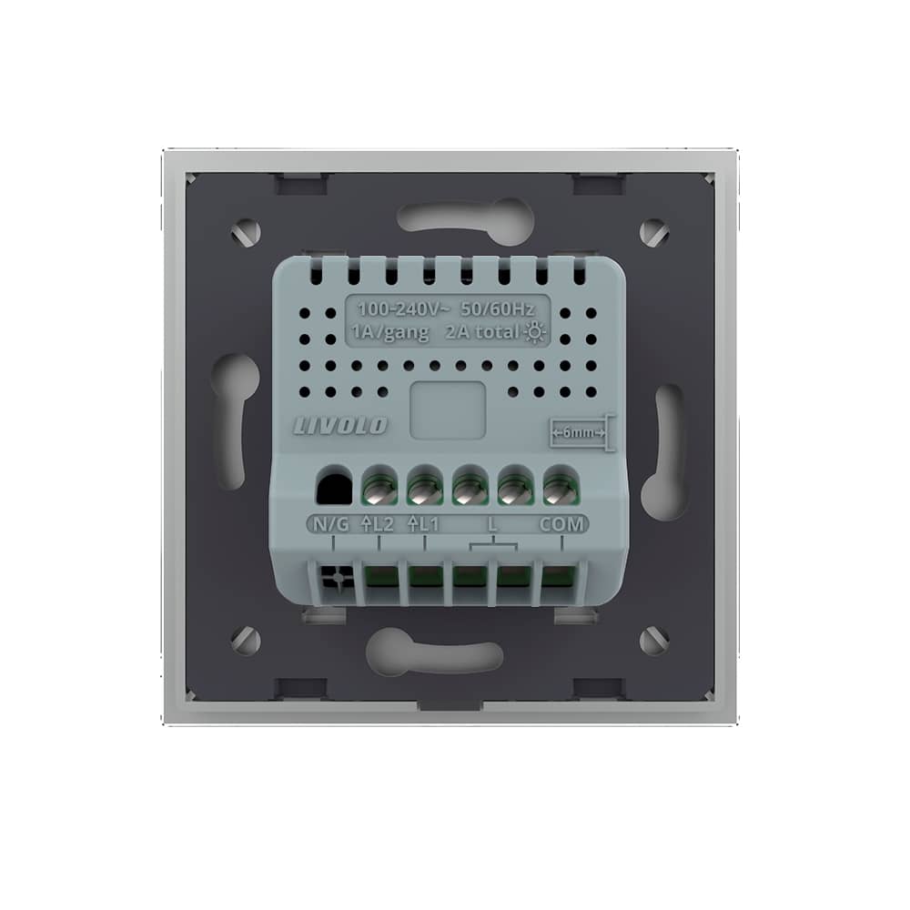 Intrerupator Dublu Cap Scara / Cruce Wireless cu Touch LIVOLO - Serie Noua — imaginea 4