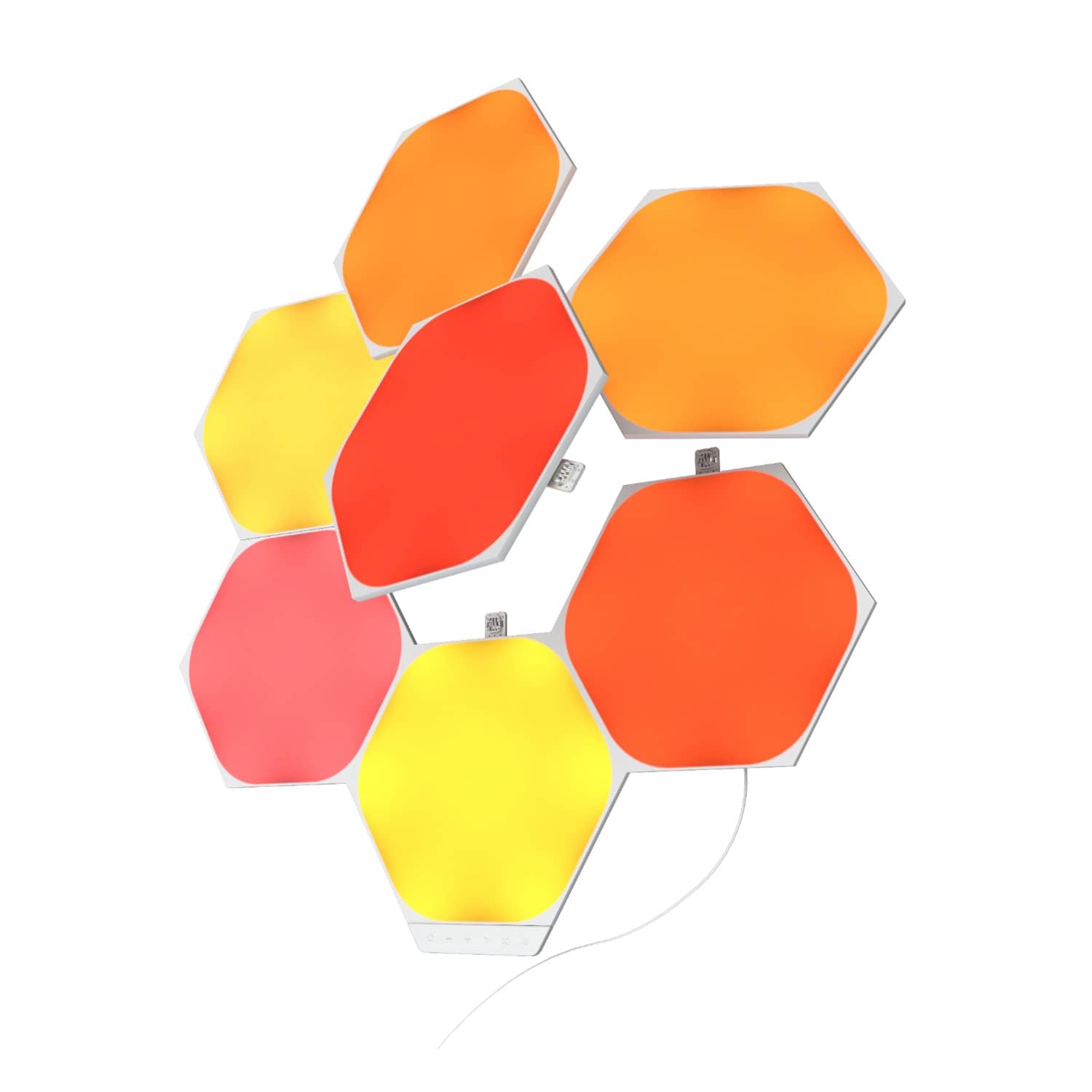 Kit extensie 3 panouri pentru Nanoleaf Shapes Hexagons, 300 Lumeni, LED, 230 V — imaginea 2