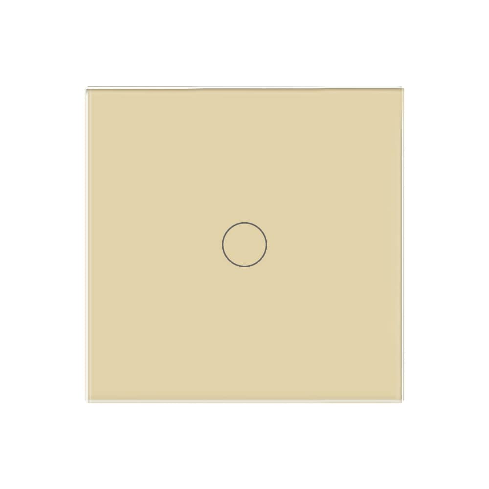 Intrerupator Simplu Wi-Fi + RF433 cu Touch din Sticla LUXION — imaginea 2