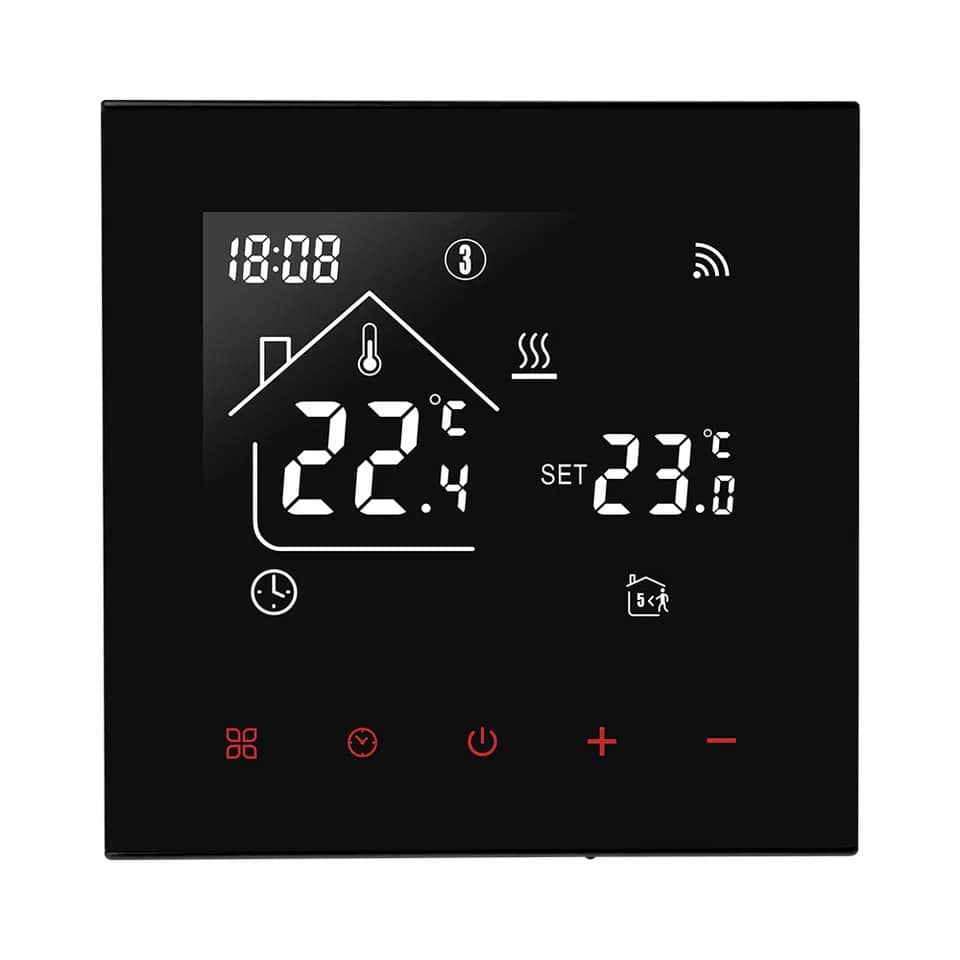 Termostat Wi-Fi pentru incalzirea termica pe gaz BeOk TDR89-WIFI-WPB