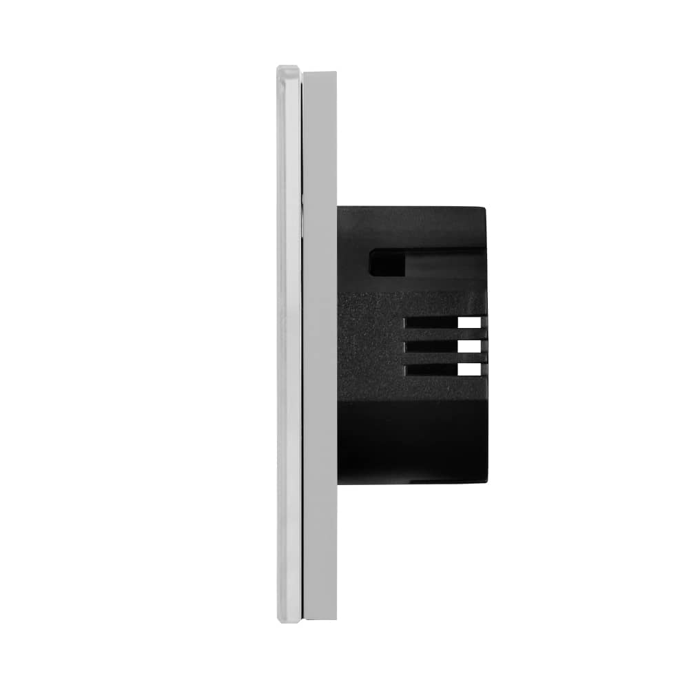 Intrerupator Dublu Wi-Fi + RF433 cu Touch din Sticla LUXION — imaginea 3