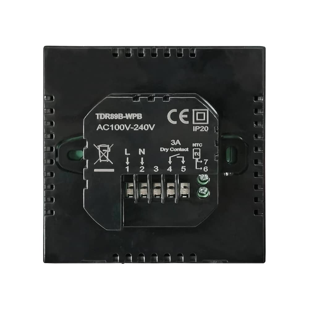 Termostat pentru incalzirea termica pe gaz BeOk TDR89-WPB — imaginea 3
