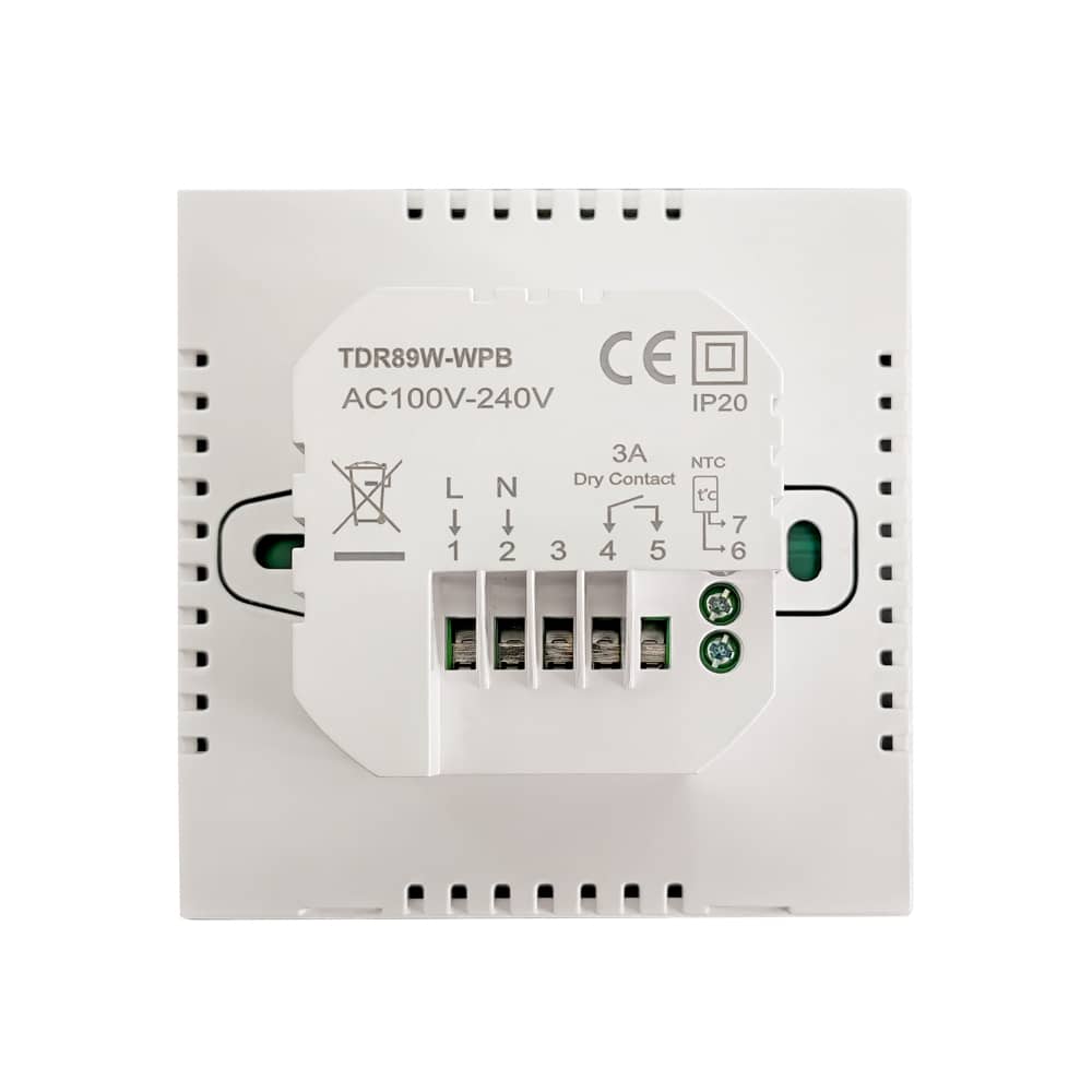Termostat pentru incalzirea termica pe gaz BeOk TDR89-WPB — imaginea 3
