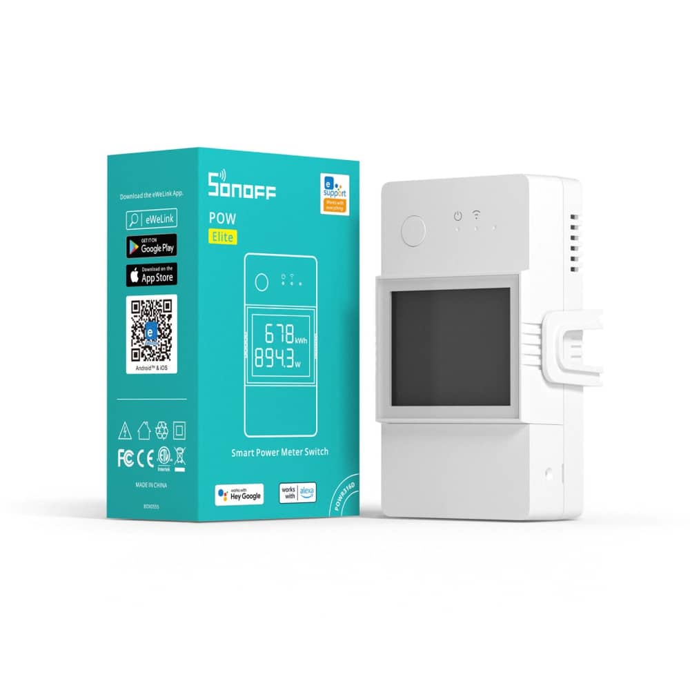 Releu inteligent Wi-Fi Sonoff POW Elite R3, Monitorizare, Control aplicatie, 16A — imaginea 4