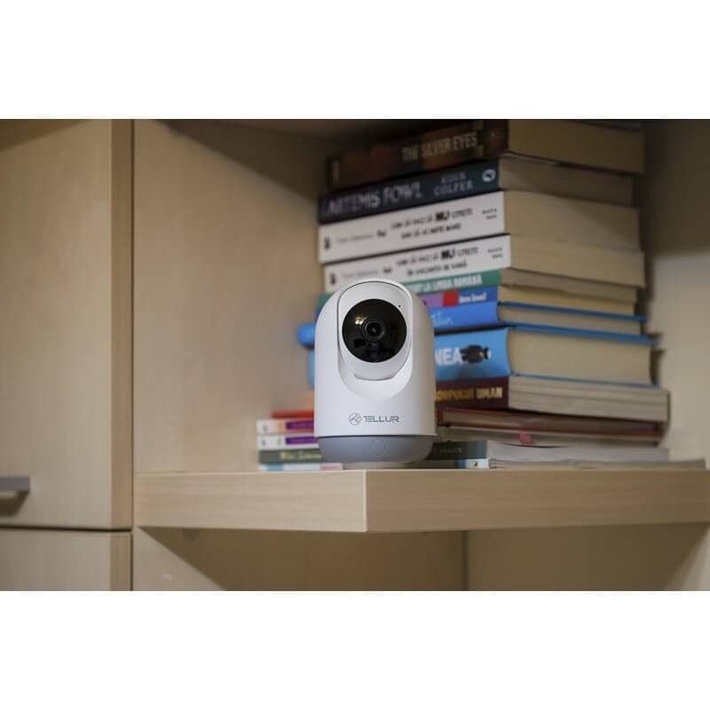 Camera inteligenta interior Tellur, 3MP, Ultra HD, Night Vision, Senzor PIR, PTZ — imaginea 6