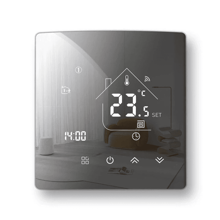Termostat pentru incalzire termica pe gaz Beok TGR85-WIFI-WPB, Programare, Control aplicatie