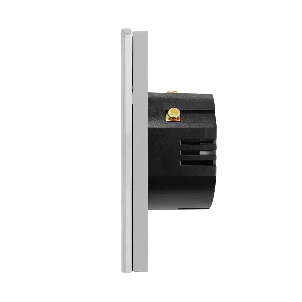Intrerupator Cvadruplu Wi-Fi + RF433 cu Touch din Sticla LUXION — imaginea 3