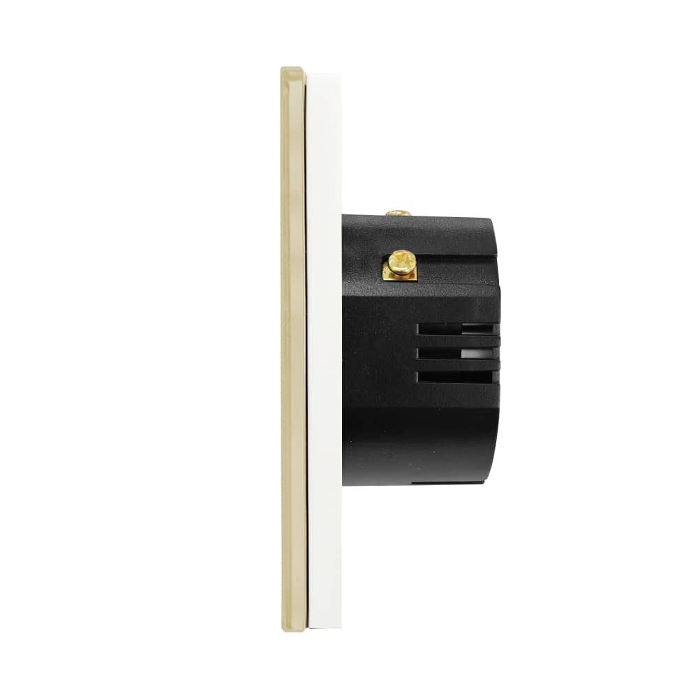 Intrerupator Cvadruplu Wi-Fi + RF433 cu Touch din Sticla LUXION — imaginea 3