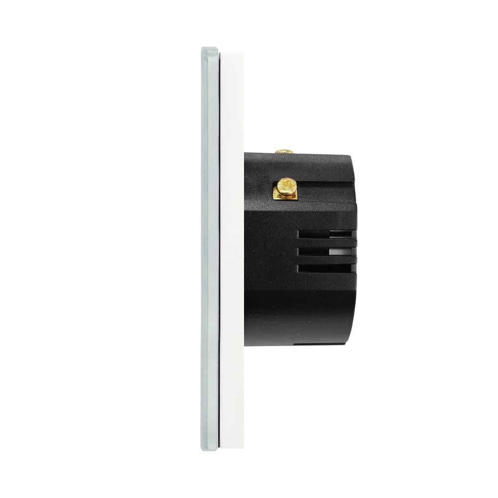 Intrerupator Cvadruplu Wi-Fi + RF433 cu Touch din Sticla LUXION — imaginea 3