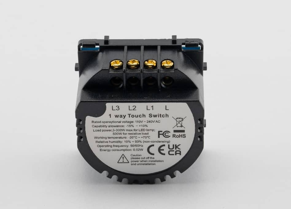 Modul Intrerupator Triplu din Silicon cu Touch LUXION — imaginea 8