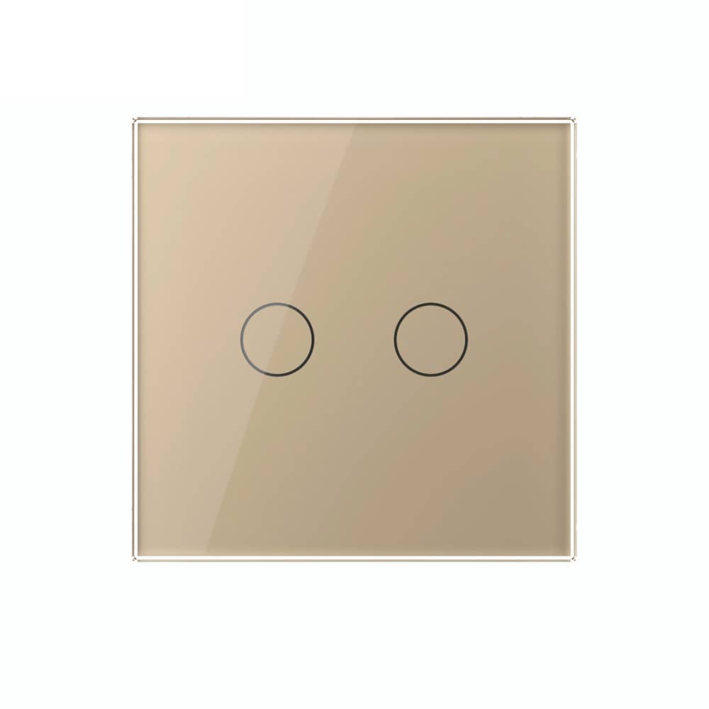 Intrerupator Dublu cu Variator LIVOLO cu Touch Din Sticla - Serie Noua — imaginea 2