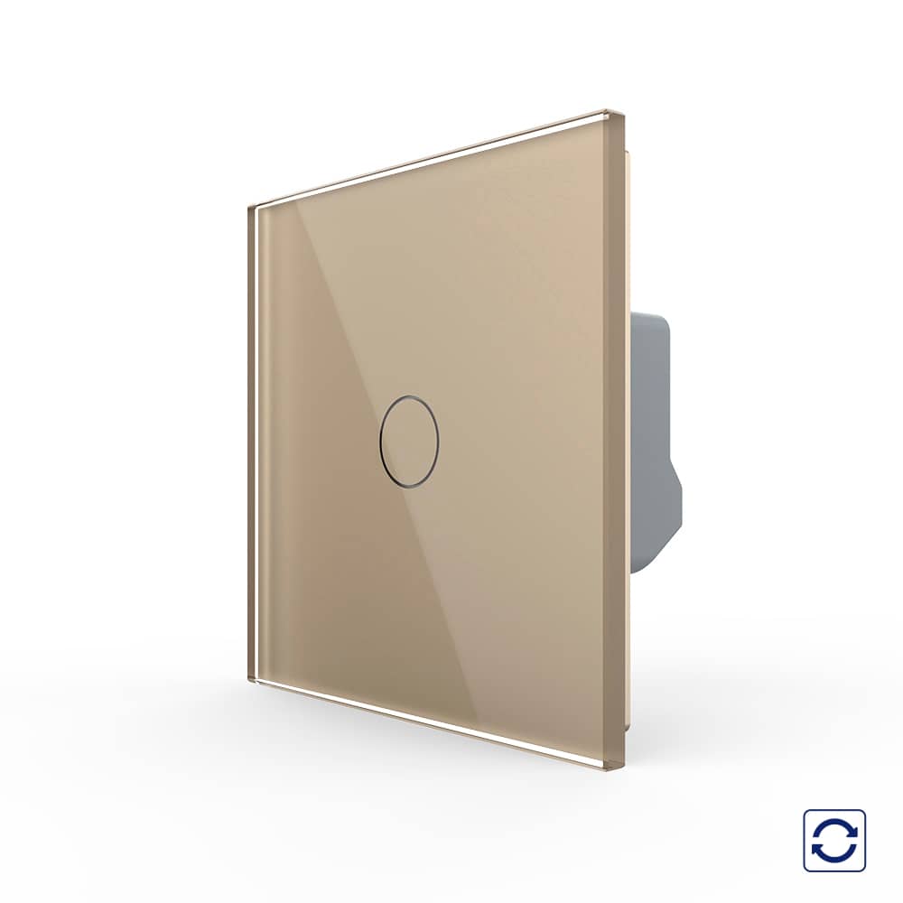 Intrerupator Simplu cu Revenire Contact Uscat cu Touch LIVOLO - Serie Noua
