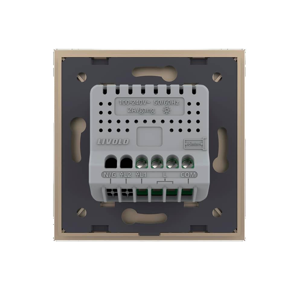 Intrerupator Simplu Cap Scara, Dimmer cu Touch LIVOLO - Serie Noua — imaginea 4