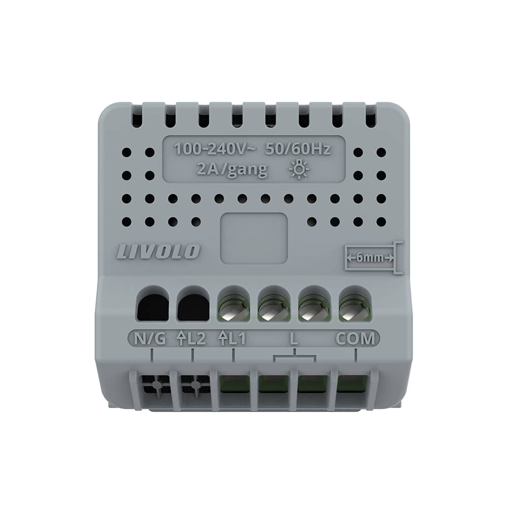 Modul Intrerupator Simplu Cap Scara, Dimmer cu Touch LIVOLO - Serie Noua — imaginea 4