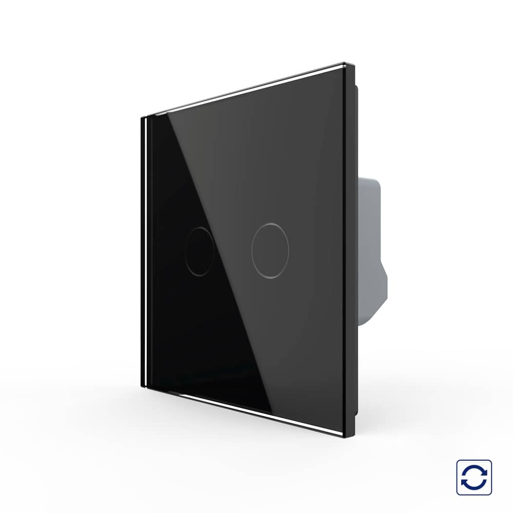 Intrerupator Dublu cu Revenire, Contact Uscat cu Touch LIVOLO - Serie Noua