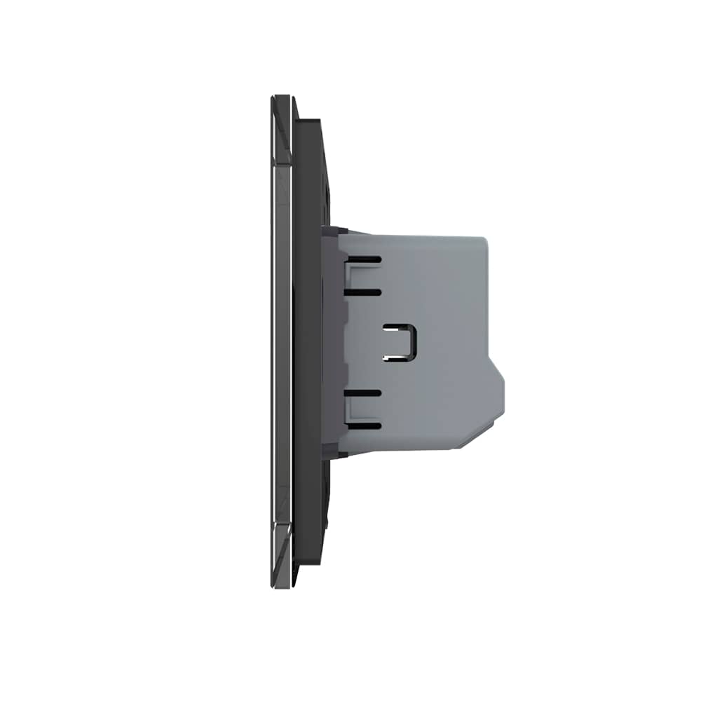 Intrerupator Dublu cu Revenire, Contact Uscat cu Touch LIVOLO - Serie Noua — imaginea 3