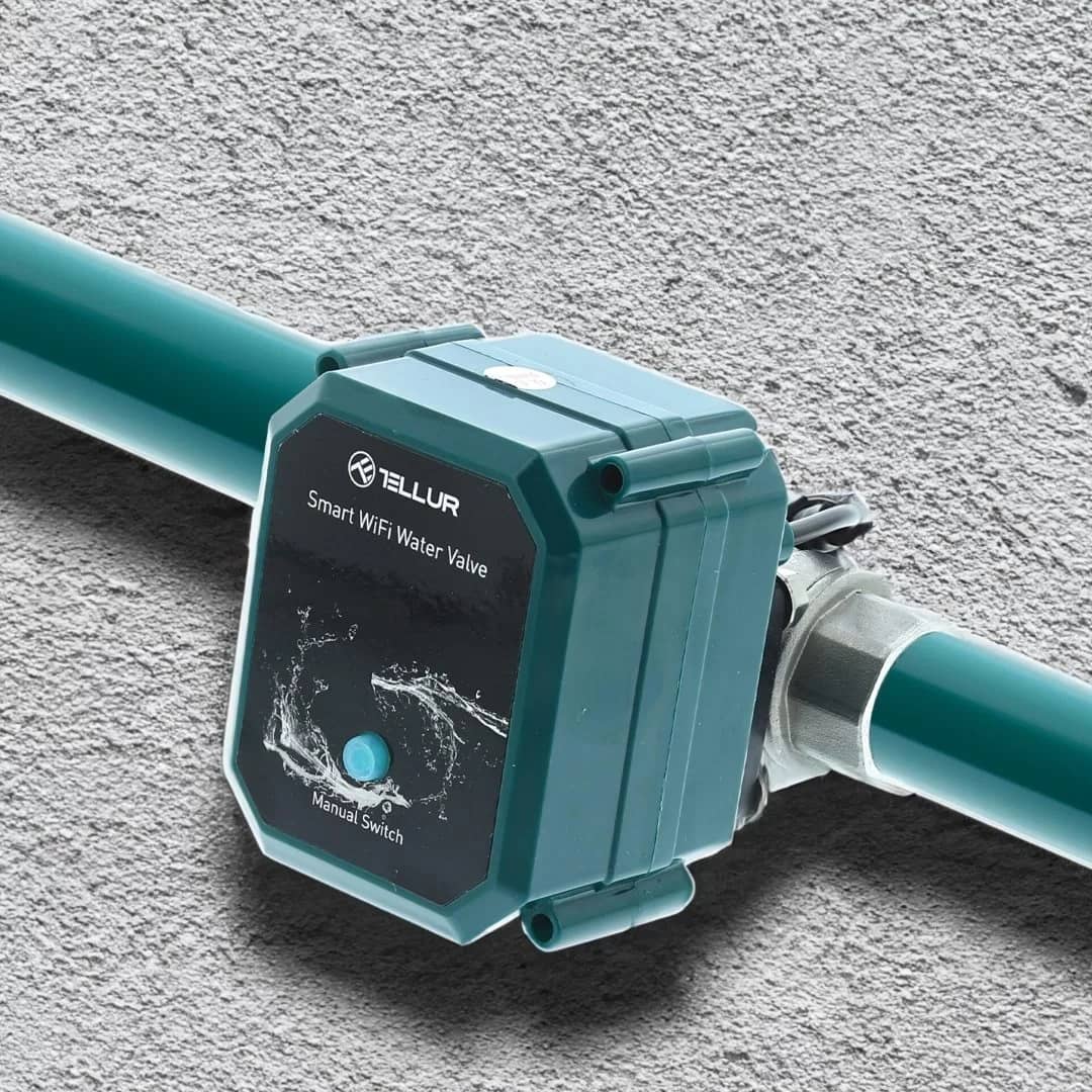 Electrovalva inteligenta pentru apa cu sistem automatizare irigatii Tellur Water Valve — imaginea 4