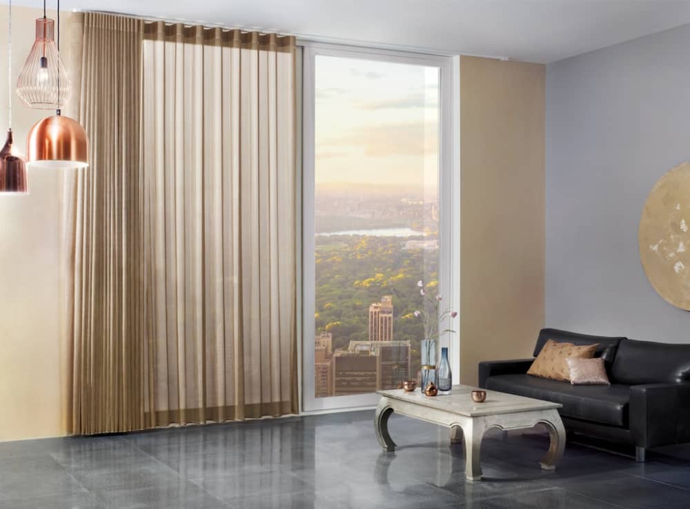 Kit sina electrica LUXION 2.2 m pentru draperii sau perdele, Telecomanda, Control telefon, Wi-Fi — imaginea 14