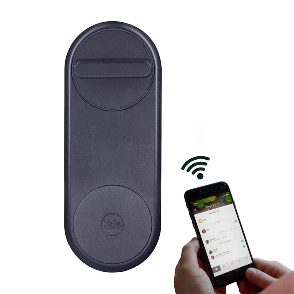 Incuietoarea inteligenta Yale Linus, Wi-Fi, Bluetooth, Acces aplicatie, Control de la distanta — imaginea 2