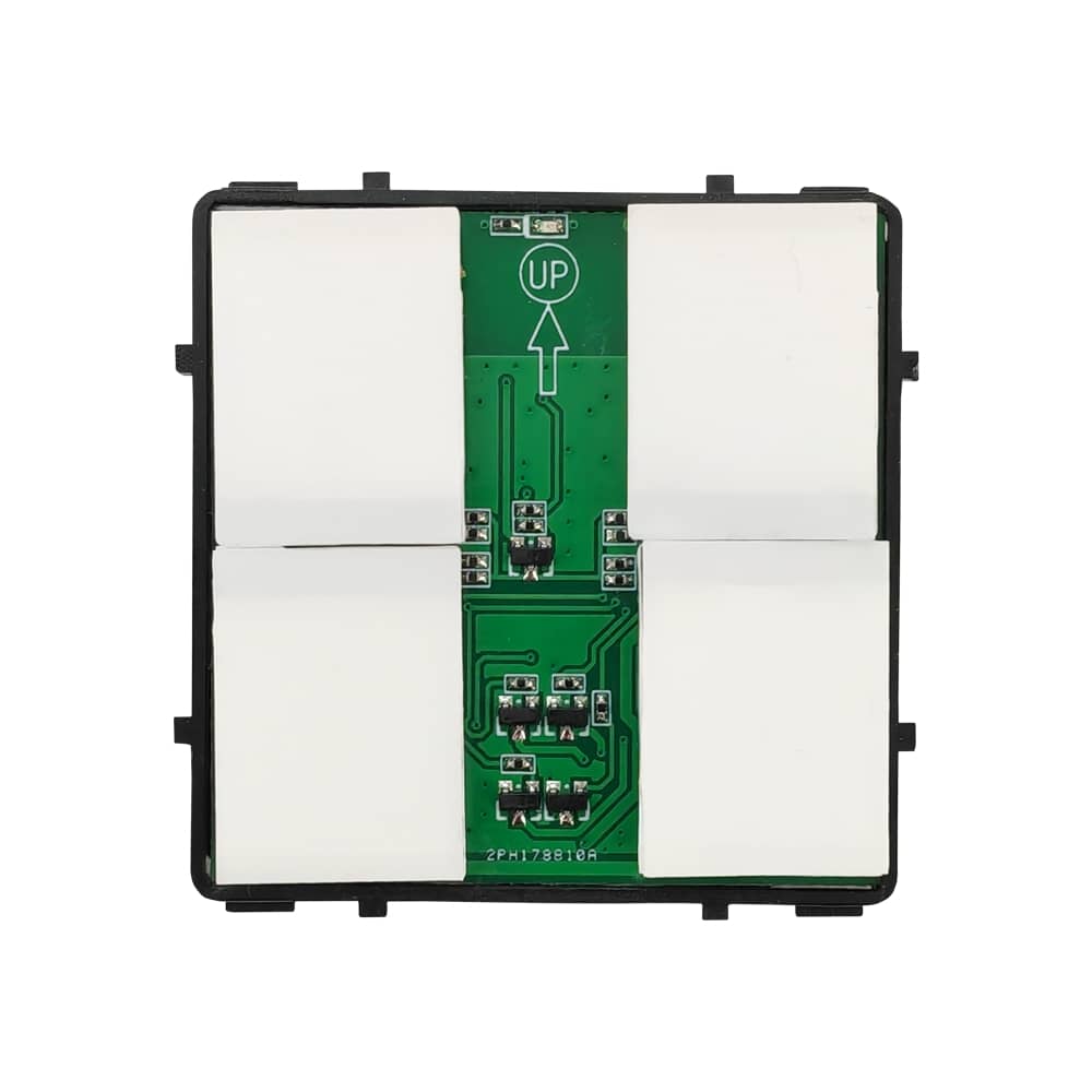 Modul Intrerupator Cvadruplu Wi-Fi + RF433 cu Touch LUXION — imaginea 2