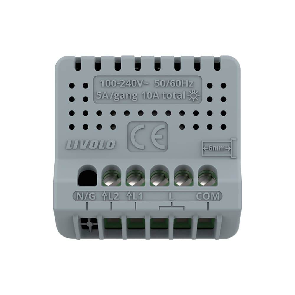 Modul Intrerupator Dublu Cap Scara / Cruce cu Touch LIVOLO - Protocol ZigBee EC — imaginea 4