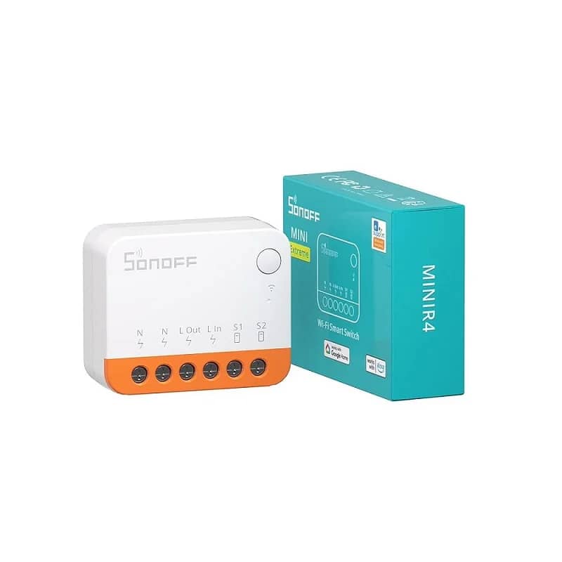 Releu inteligent Wi-Fi Sonoff Mini R4, 10A, 2300W, Programari, Control aplicatie — imaginea 4