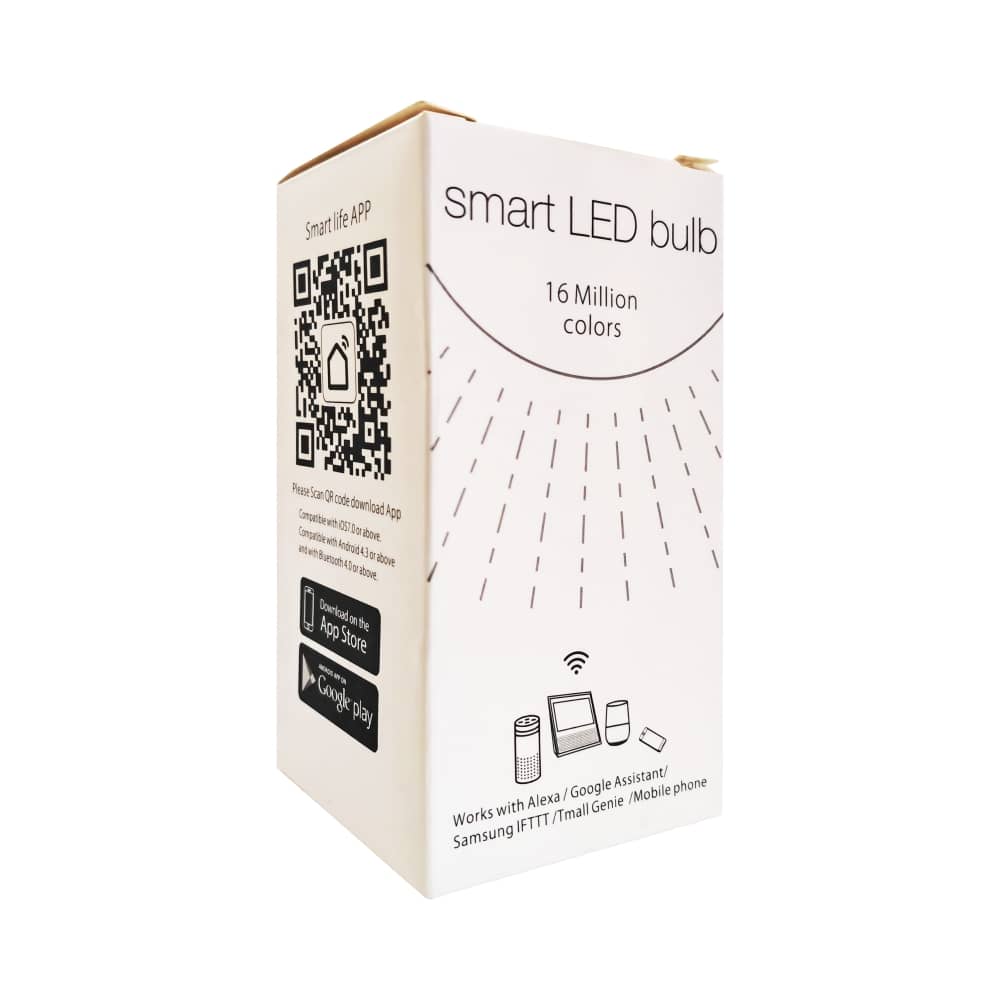 Bec inteligent LED LUXION Wi-Fi + Bluetooth, E27, 9W, RGBCW, Dimabil, Aplicatie — imaginea 5