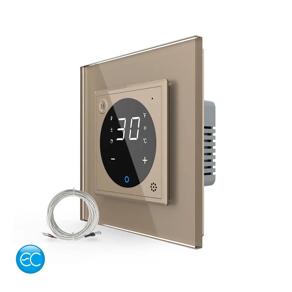 Termostat LIVOLO pentru sisteme de incalzire electrice, protocol ZigBee EC