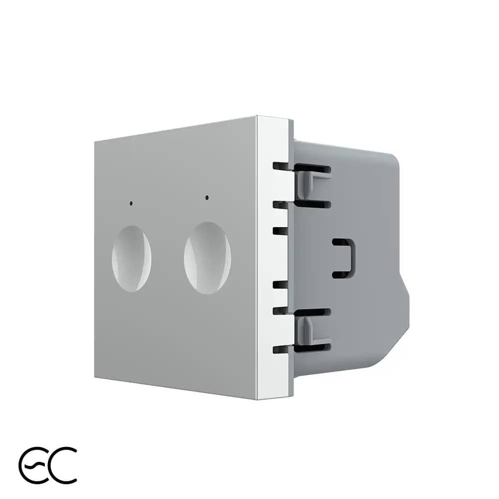 Modul Intrerupator Dublu cu Protocol Zigbee EC si Touch LIVOLO