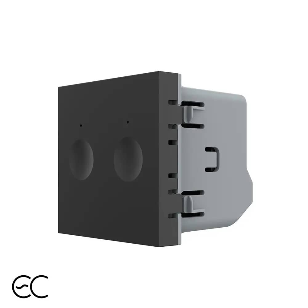 Modul Intrerupator Dublu cu Protocol Zigbee EC si Touch LIVOLO
