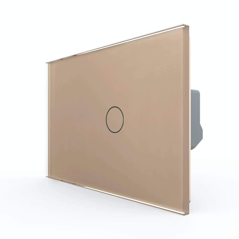 Intrerupator Simplu cu Touch LIVOLO din Sticla, Standard Italian – Serie Noua