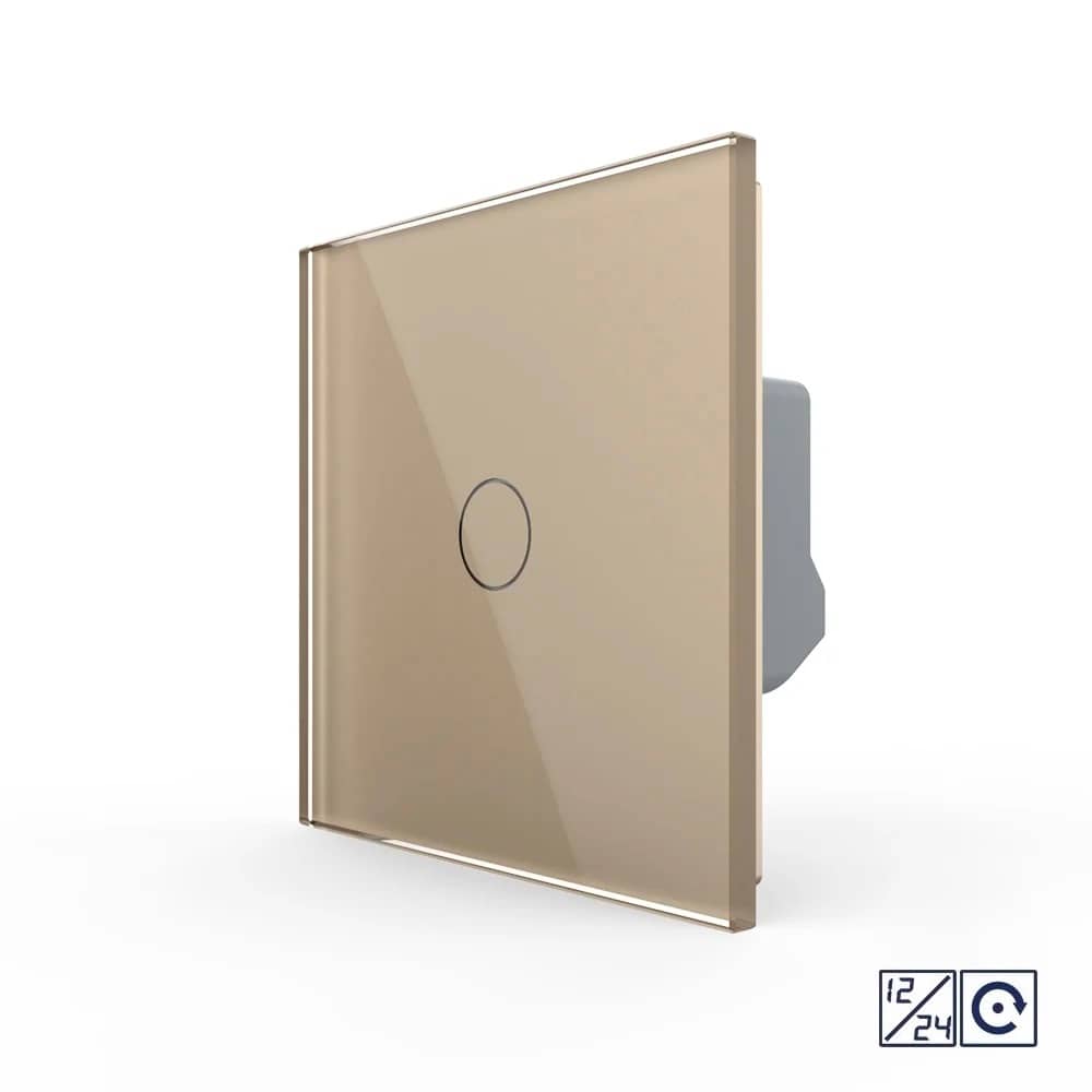 Intrerupator Simplu cu Revenire, Contact Uscat si 12/24V cu Touch LIVOLO – Serie Noua