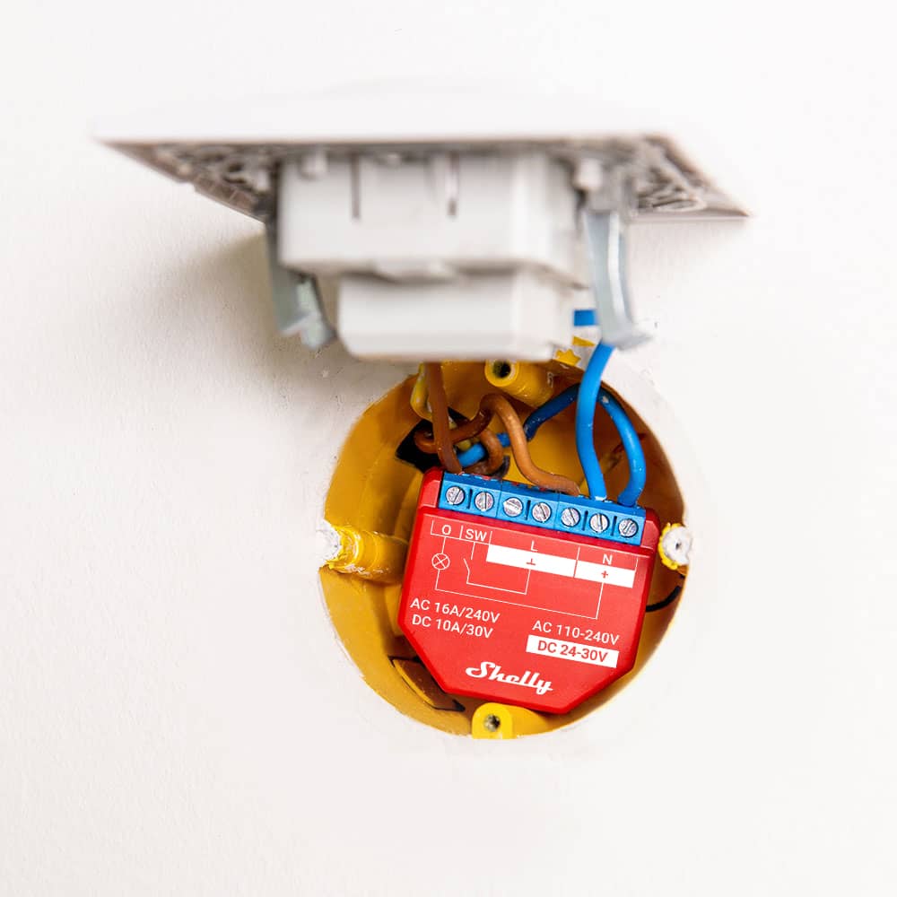 Releu Inteligent Shelly Plus 1PM cu Masurare Consum, Wi-Fi, Control Aplicatie — imaginea 3