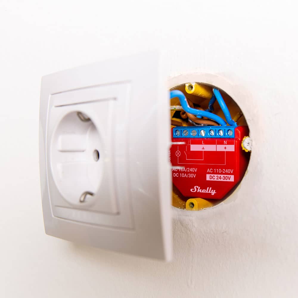Releu Inteligent Shelly Plus 1PM cu Masurare Consum, Wi-Fi, Control Aplicatie — imaginea 4