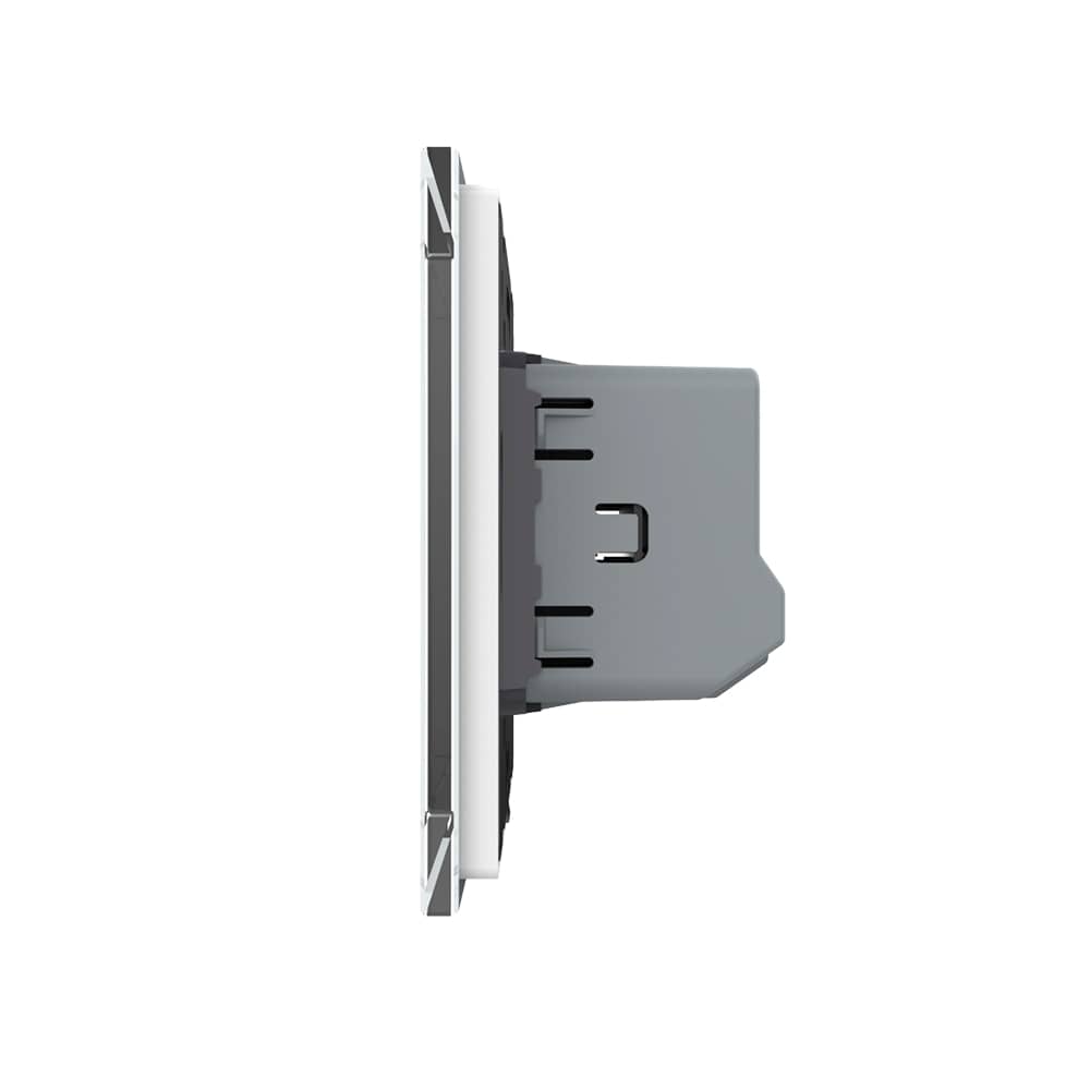 Intrerupator Simplu Cap Scara / Cruce Wi-Fi cu Touch LIVOLO, standard italian – Serie Noua — imaginea 3