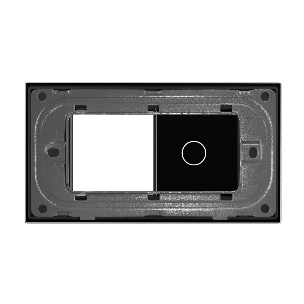 Panou Intrerupator Simplu cu Priza LIVOLO din Sticla, Standard Italian - 4M — imaginea 4