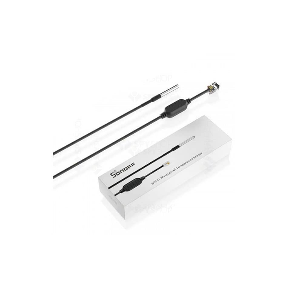 Senzor de temperatura rezistent la apa Sonoff WTS01 — imaginea 3