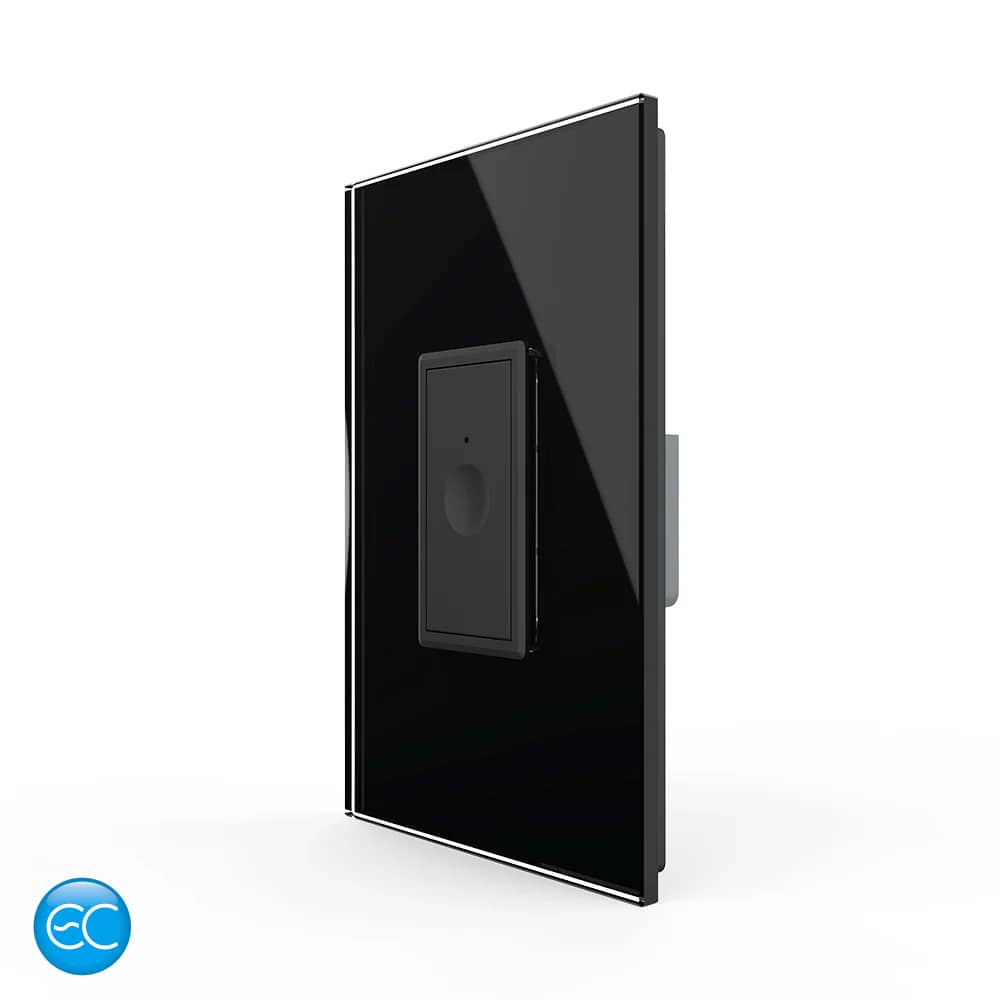 Intrerupator Simplu cu Touch Livolo cu Rama Din Sticla 1M, Zigbee EC