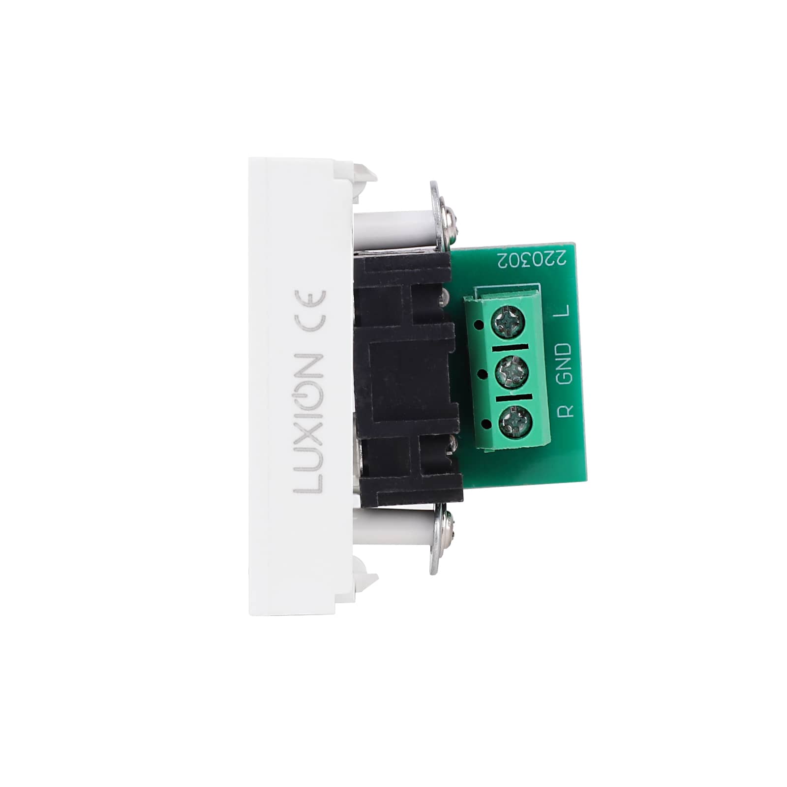 Modul Priza Audio 1M LUXION, Standard Italian — imaginea 3