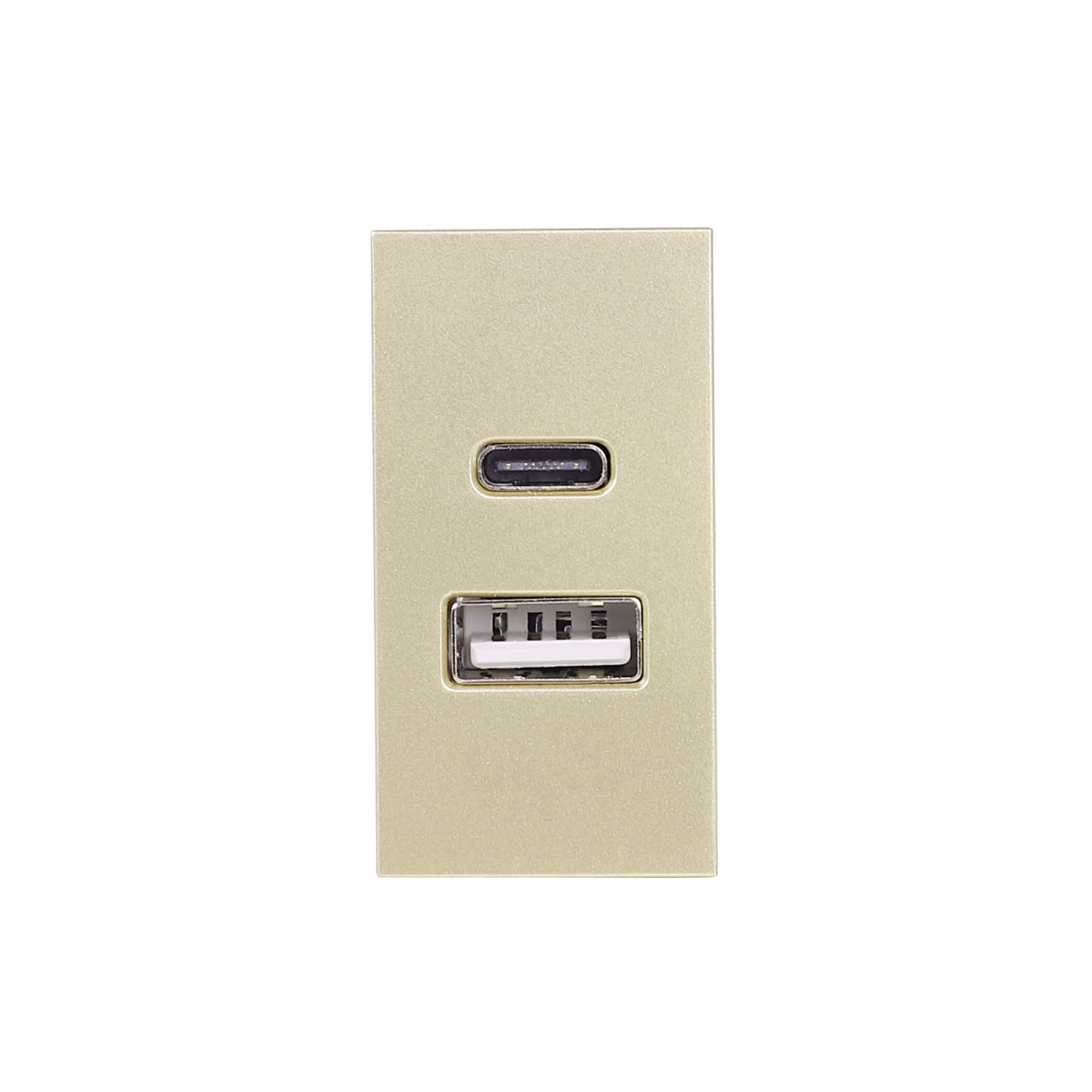 Modul Priza USB A+C 1M LUXION, Standard Italian — imaginea 2