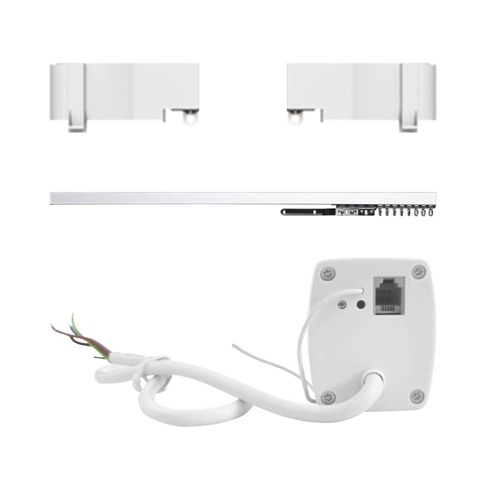 Set Motor LUXION + Sina Draperie cu Deschiere Laterala, Lungime 3M, Control Telefon — imaginea 3