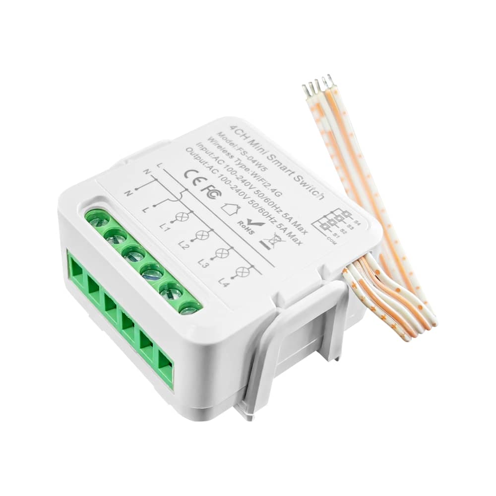 Releu LUXION 4 Canale cu Timer, Wi-Fi, Control Aplicatie — imaginea 4