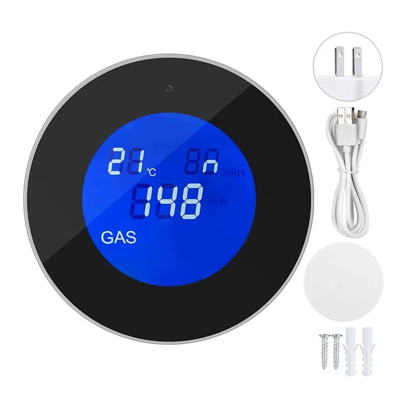 Senzor de Gaz LUXION cu Wi-Fi, Control Aplicatie, Alarma 70 dB — imaginea 2