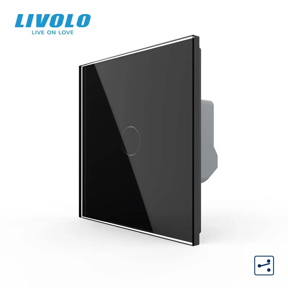 Intrerupator Simplu Cap Scara / Cruce LIVOLO cu Touch - Serie Noua — imaginea 5