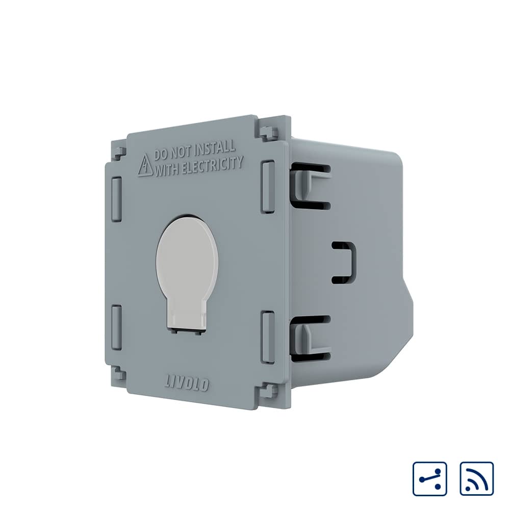 Modul Intrerupator Wireless Cap scara / Cruce cu Touch LIVOLO, Serie Noua — imaginea 1