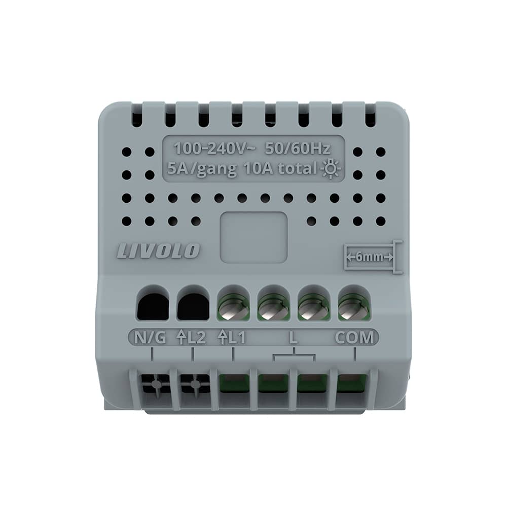 Modul Intrerupator Wireless Cap scara / Cruce cu Touch LIVOLO, Serie Noua — imaginea 4